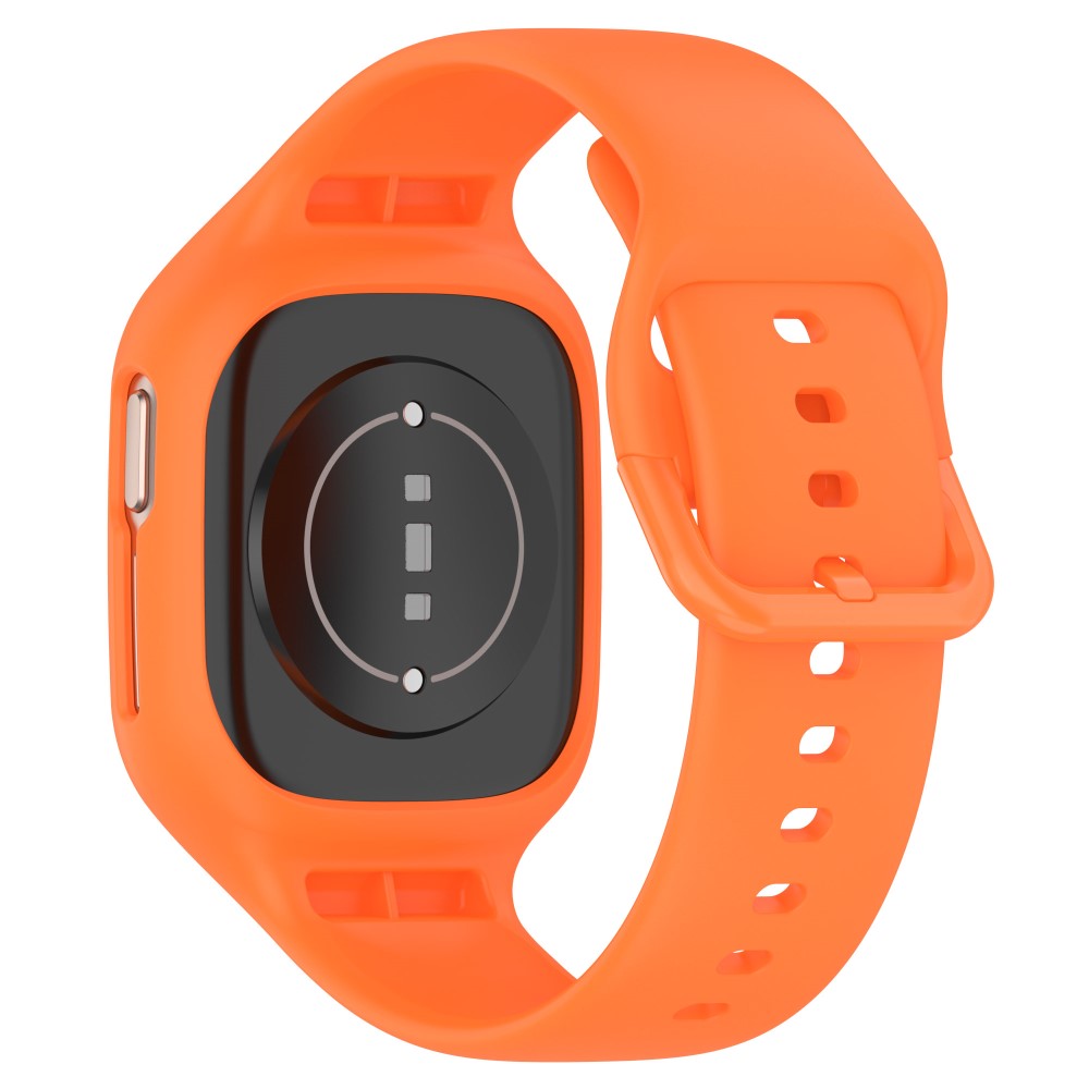 Honor Watch 4 silicone strap with integrated cover - Orange#serie_4