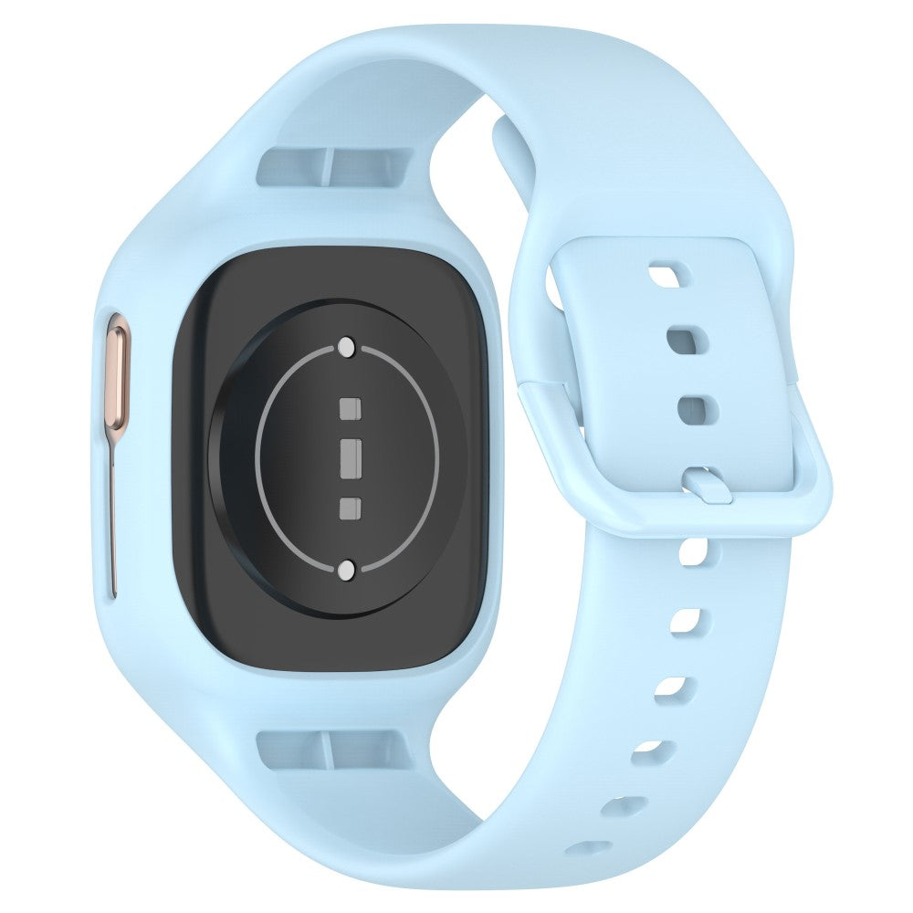 Honor Watch 4 silicone strap with integrated cover - Light Blue#serie_8
