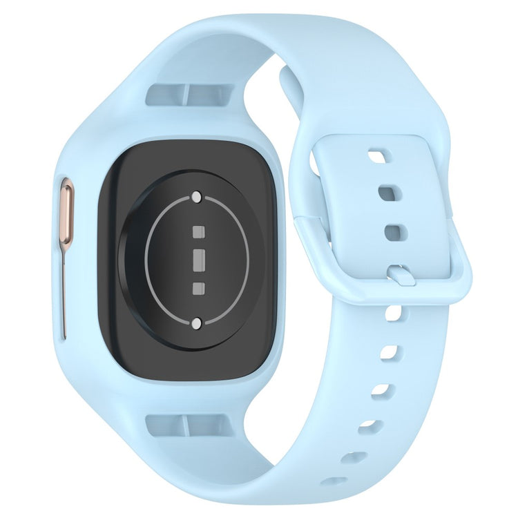 Honor Watch 4 silicone strap with integrated cover - Light Blue#serie_8