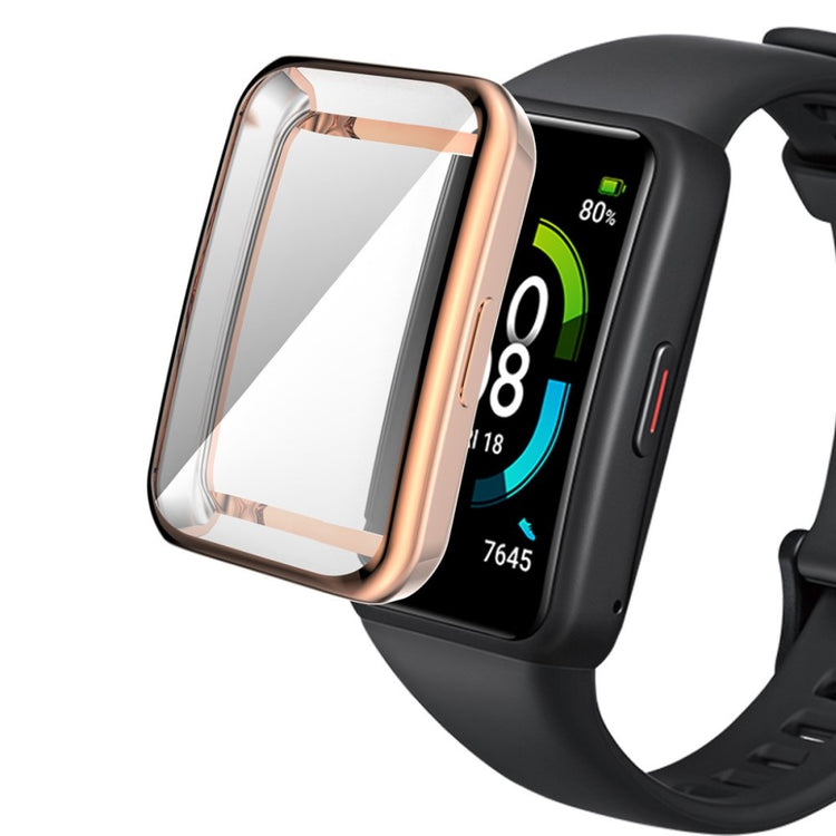 Godt Silikone Cover til Honor Band 6 - Pink#serie_5