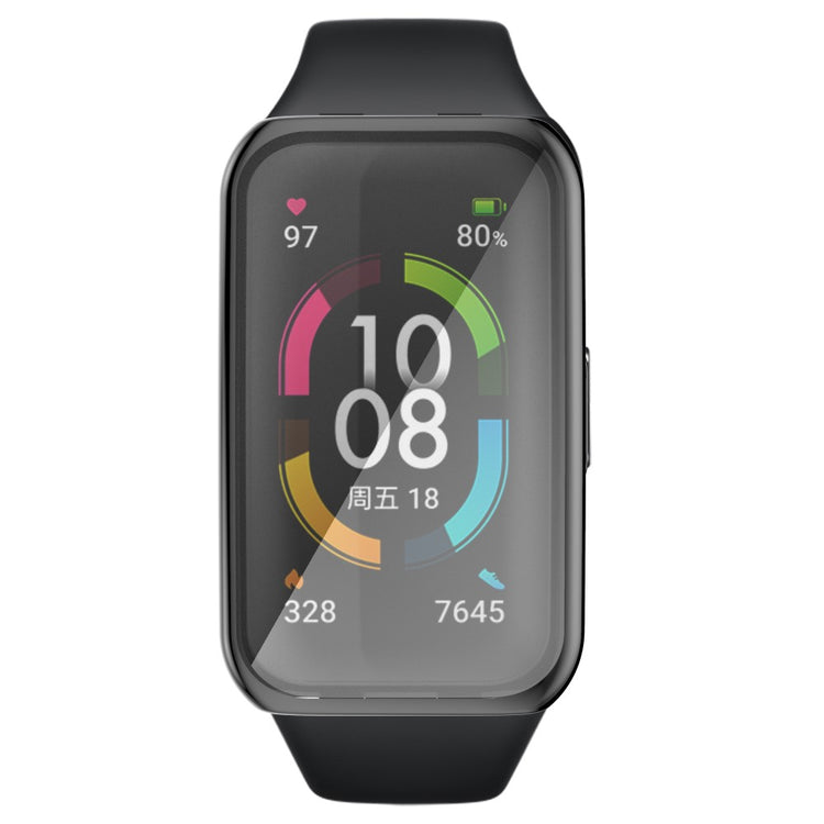 Mega Flot Silikone Cover til Honor Band 6 - Sort#serie_1