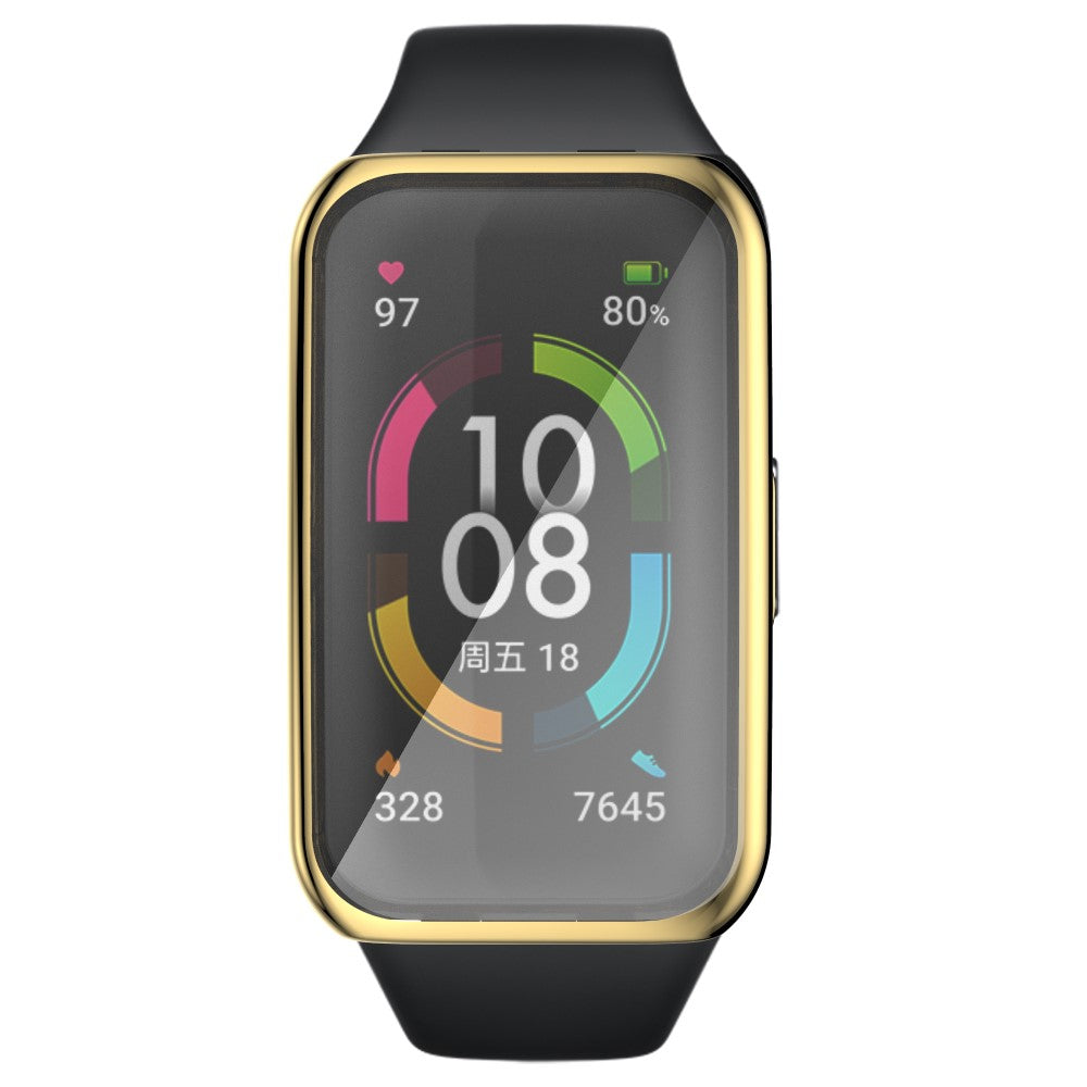Mega Flot Silikone Cover til Honor Band 6 - Guld#serie_3