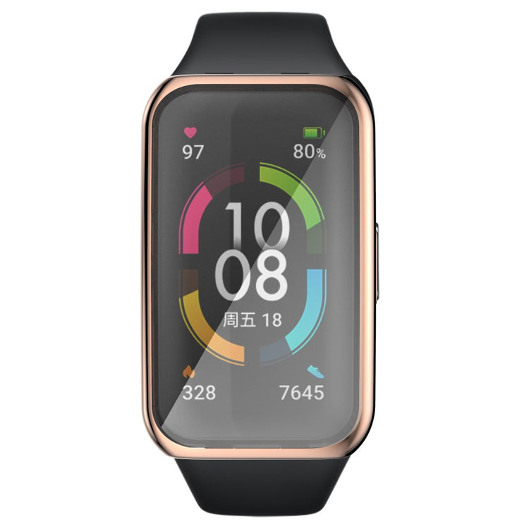 Mega Flot Silikone Cover til Honor Band 6 - Pink#serie_4