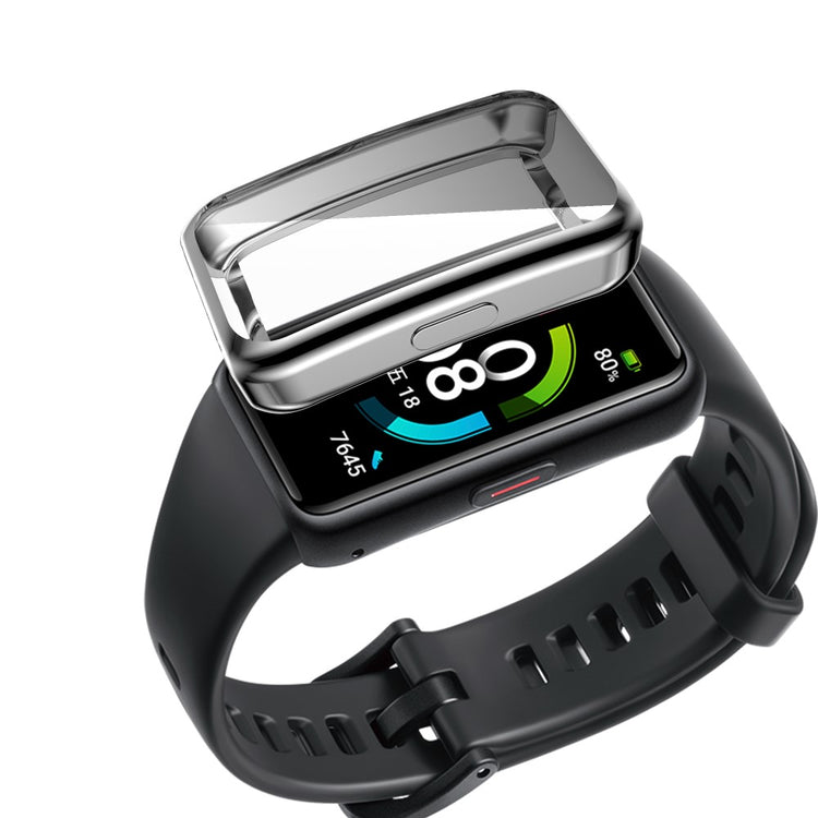 Mega Flot Silikone Cover til Honor Band 6 - Sølv#serie_5