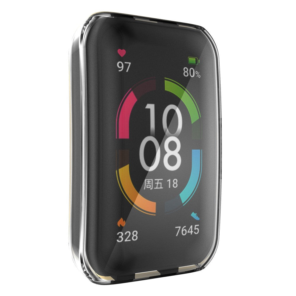 Mega Flot Silikone Cover til Honor Band 6 - Gennemsigtig#serie_6