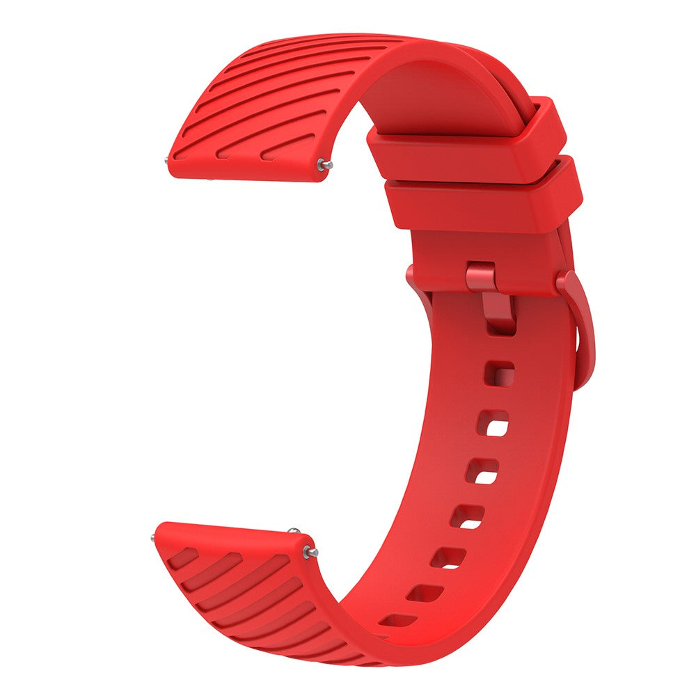 Smuk Silikone Rem passer til 18mm - Rød#serie_4