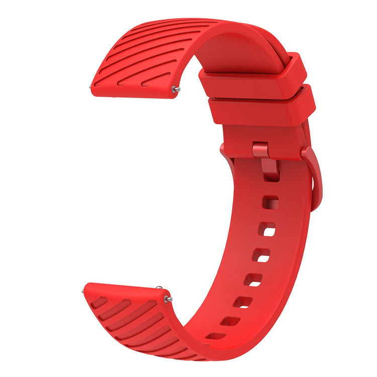 Smuk Silikone Rem passer til 18mm - Rød#serie_4