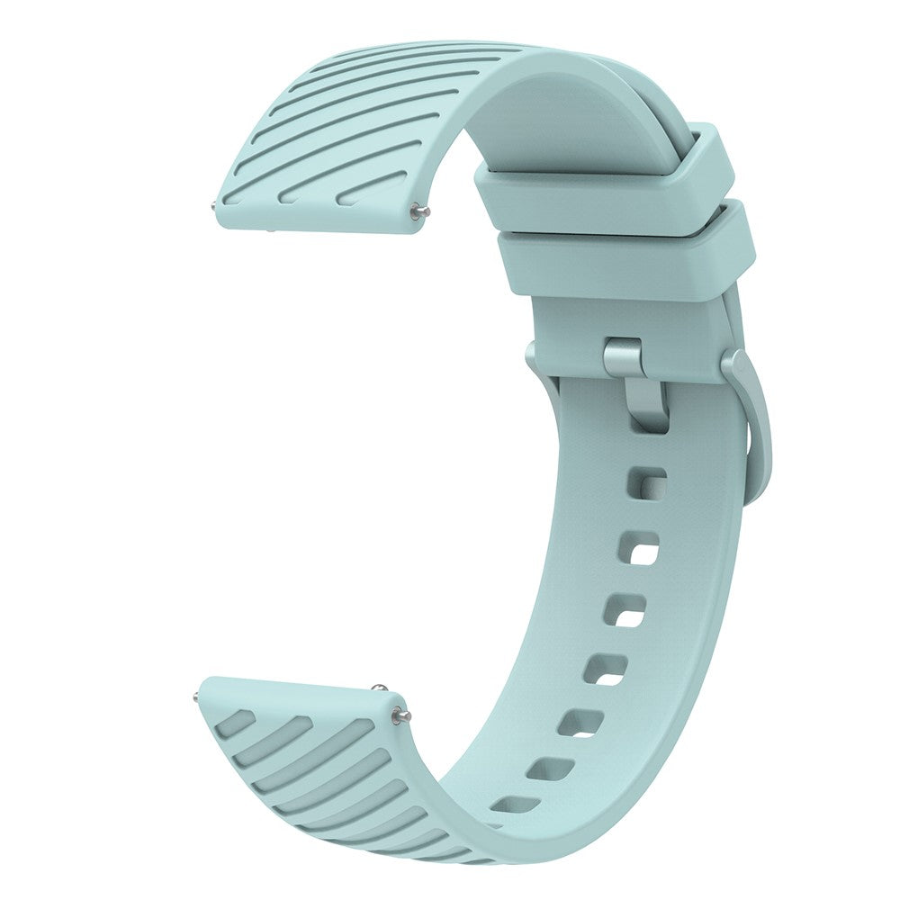 Smuk Silikone Rem passer til 18mm - Blå#serie_9