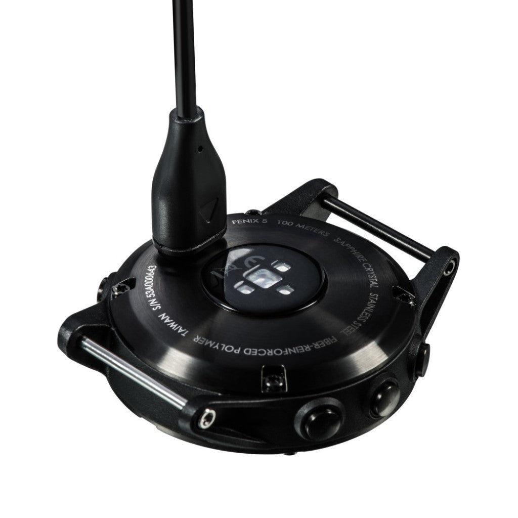 1 m Universal Garmin USB Opladningskabel - Sort#serie_456