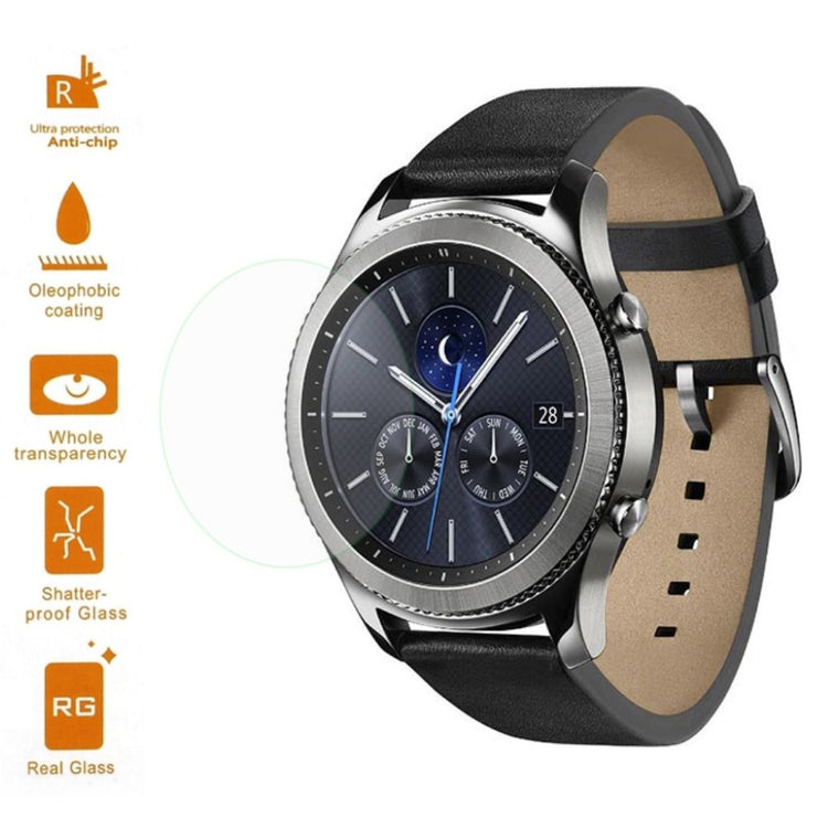 Samsung Gear S3 Hærdet Glas  0.3mm Skærmbeskytter - Gennemsigtig#serie_238