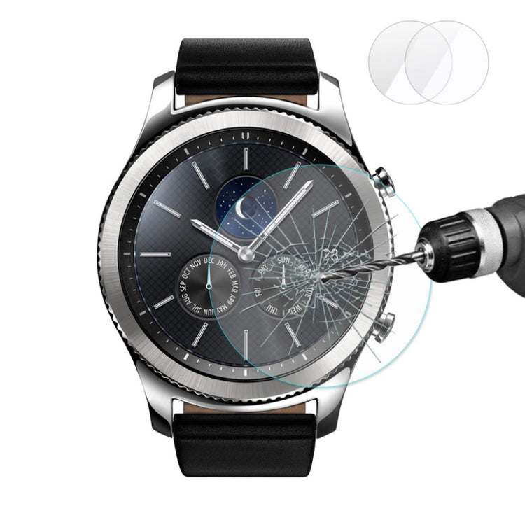 Samsung Gear S3 Hærdet Glas Skærmbeskytter - Gennemsigtig#serie_265