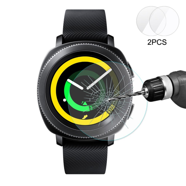 Samsung Gear Sport Hærdet Glas Skærmbeskytter - Gennemsigtig#serie_253
