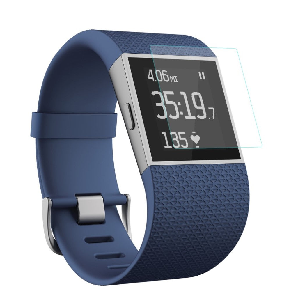 Fitbit Surge Hærdet Glas  0.2mm Skærmbeskytter - Gennemsigtig#serie_602