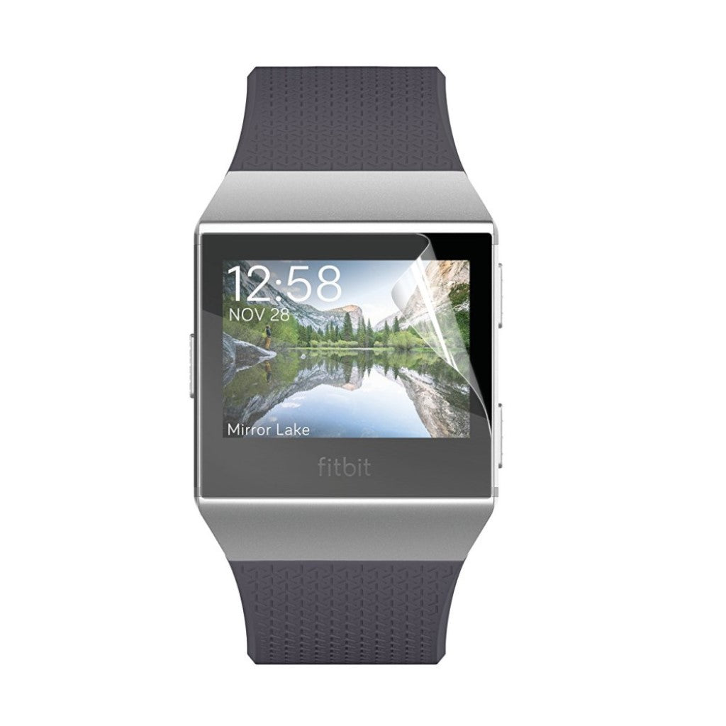 Fitbit Ionic Plastik Skærmbeskytter - Gennemsigtig#serie_606