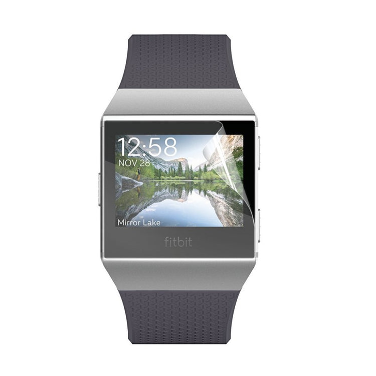 Fitbit Ionic Plastik Skærmbeskytter - Gennemsigtig#serie_606