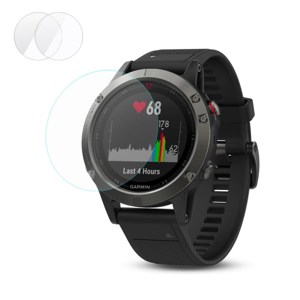 Garmin Fenix 5 Hærdet Glas  0.2mm Skærmbeskytter - Gennemsigtig#serie_012
