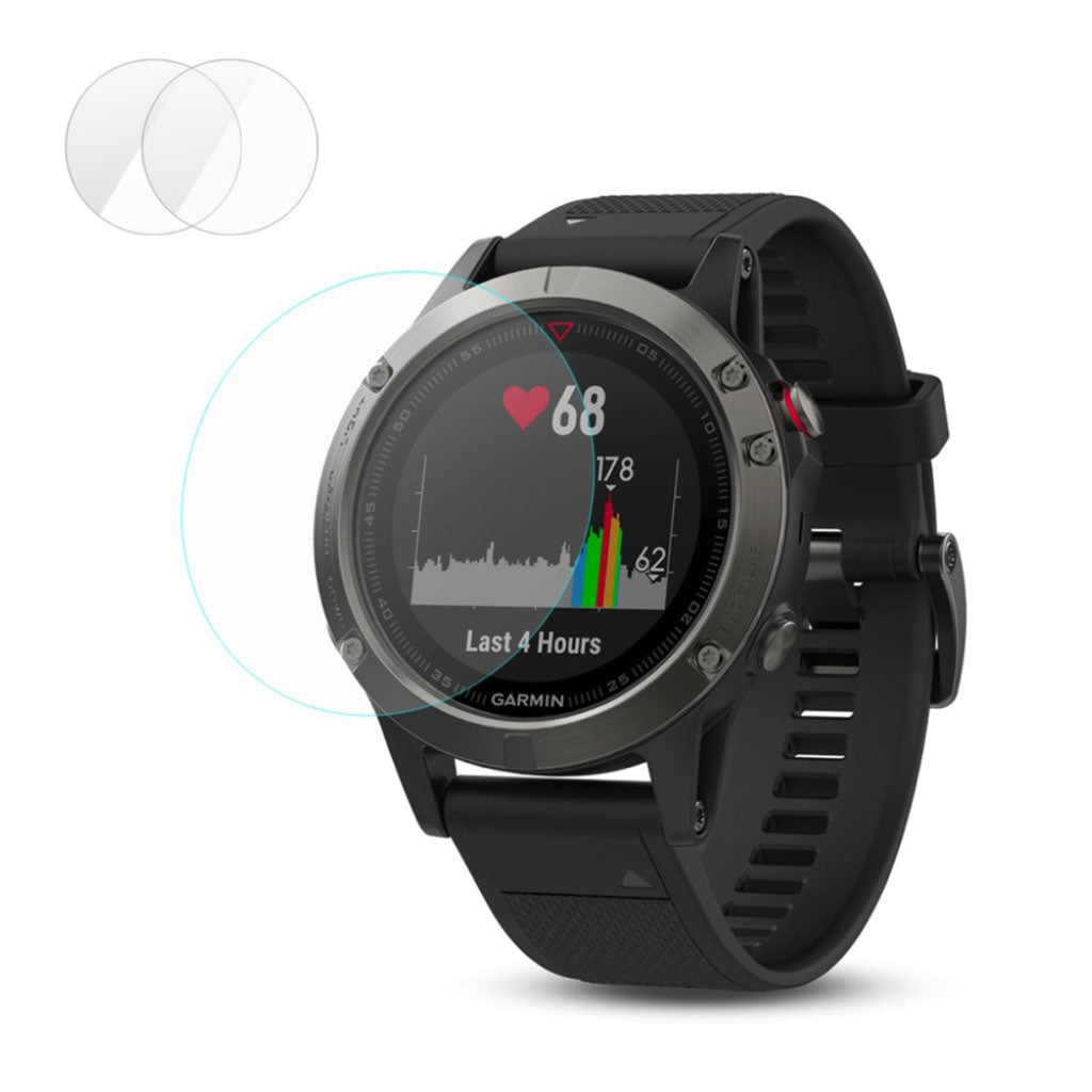 Garmin Fenix 5 Hærdet Glas  0.2mm Skærmbeskytter - Gennemsigtig#serie_012