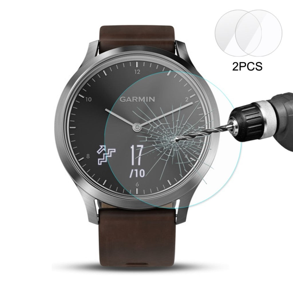 Garmin Vivomove HR Hærdet Glas Skærmbeskytter - Gennemsigtig#serie_016