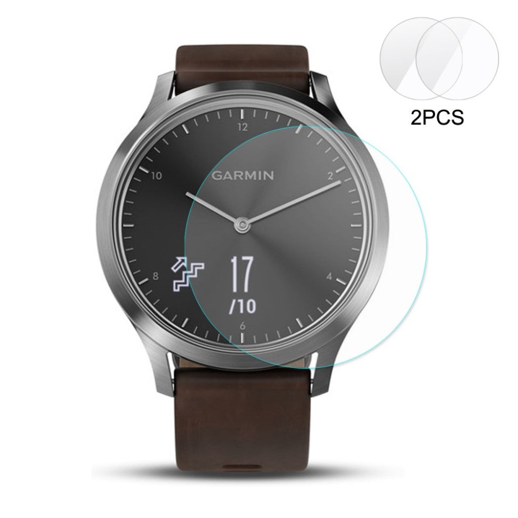 Garmin Vivomove HR Hærdet Glas Skærmbeskytter - Gennemsigtig#serie_016