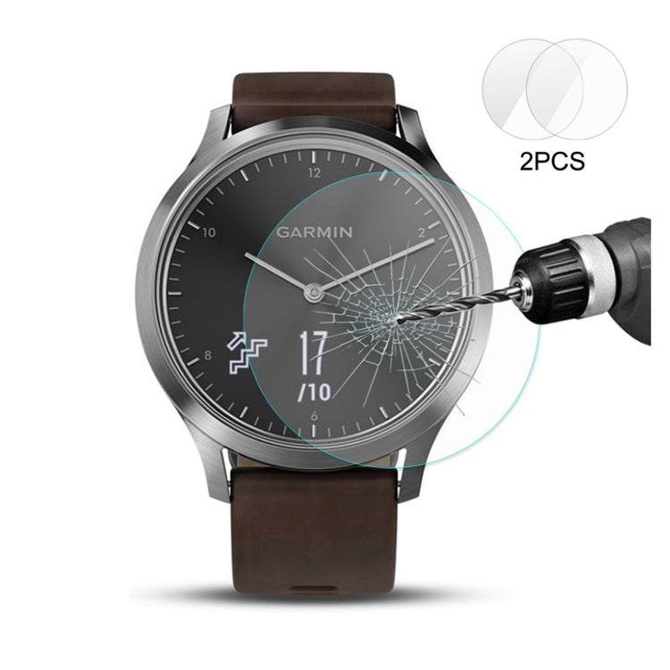Garmin Vivomove HR Hærdet Glas Skærmbeskytter - Gennemsigtig#serie_016