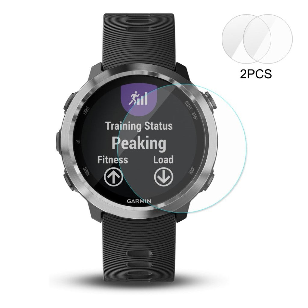 Garmin Forerunner 645 Hærdet Glas Skærmbeskytter - Gennemsigtig#serie_031
