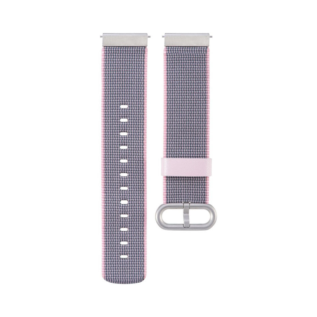 Universal metal buckle nylon watchband - Pink#serie_1