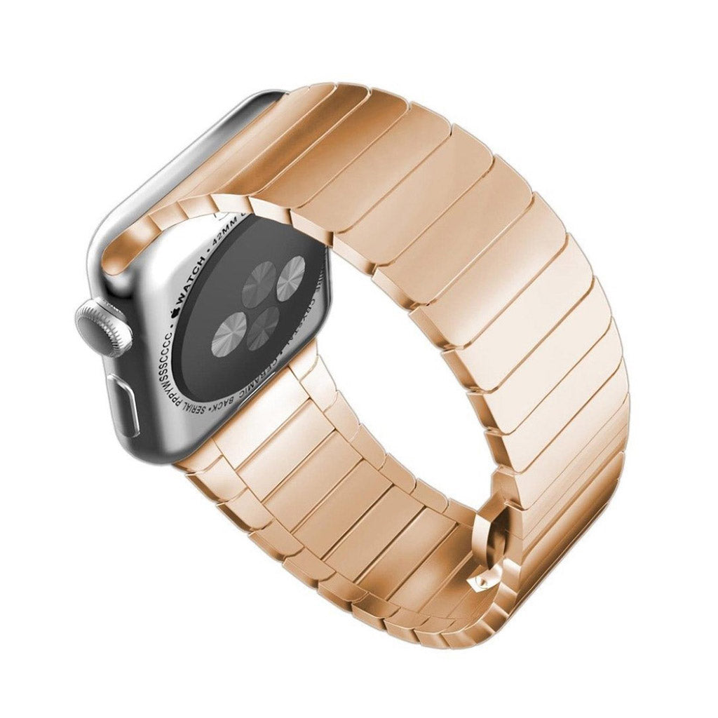Rigtigt pænt Apple Watch Series 1-3 38mm Metal Rem - Pink#serie_2