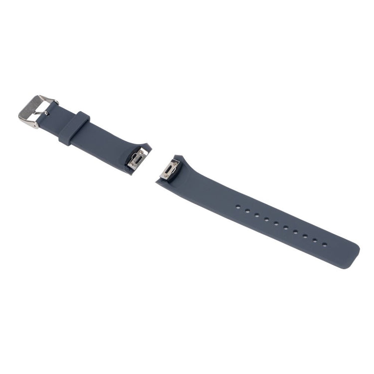 Fed Samsung Gear S2 Silikone Rem - Størrelse: S - Sølv#serie_2