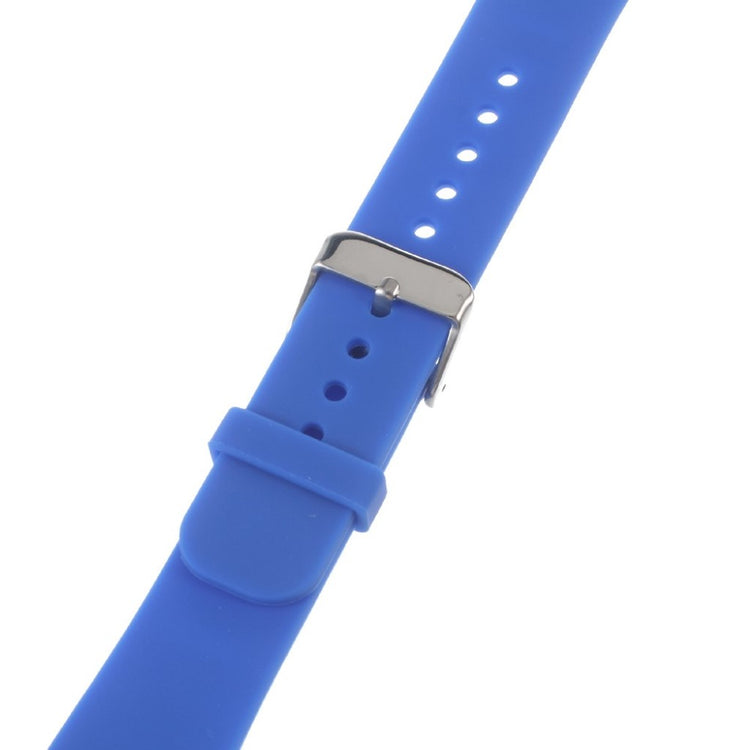 Mega slidstærk Samsung Gear Fit2 Silikone Rem - Blå#serie_1