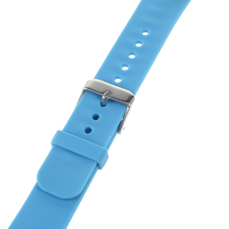 Super kønt Samsung Gear Fit2 Silikone Rem - Blå#serie_2