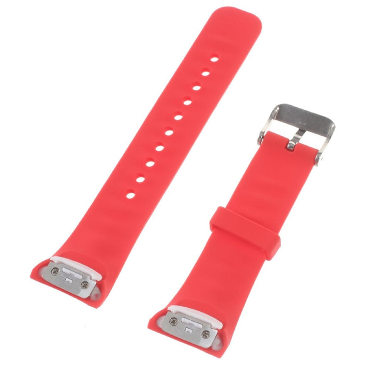 Mega hårdfør Samsung Gear Fit2 Silikone Rem - Rød#serie_4