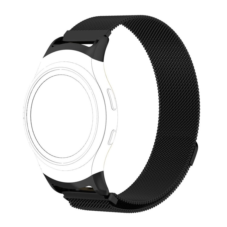Rigtigt rart Samsung Gear Fit2 Metal Rem - Sort#serie_7