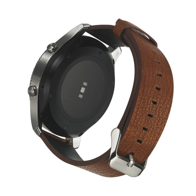 Mega nydelig Samsung Gear S3 Kunstlæder Rem - Brun#serie_5