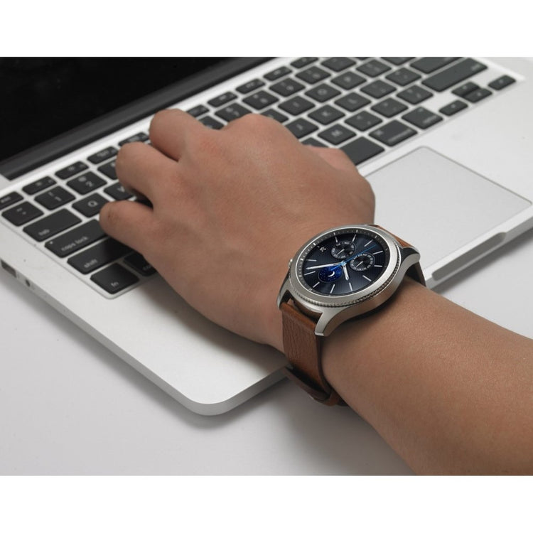 Mega nydelig Samsung Gear S3 Kunstlæder Rem - Brun#serie_5