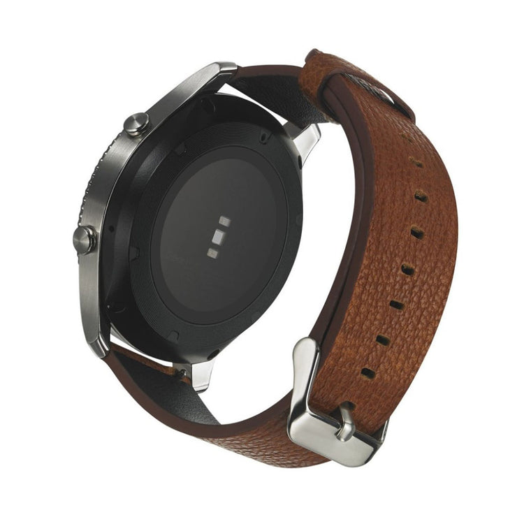 Mega nydelig Samsung Gear S3 Kunstlæder Rem - Brun#serie_5