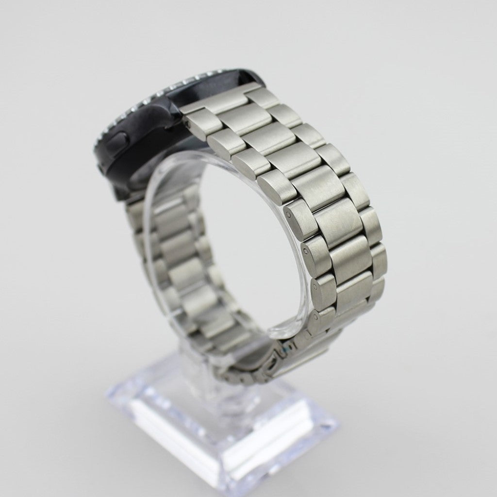 Meget slidstærk Samsung Gear S3 Metal Rem - Sølv#serie_9