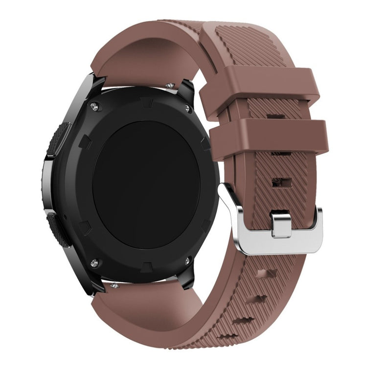 Fantastisk Samsung Gear S3 Silikone Rem - Brun#serie_1
