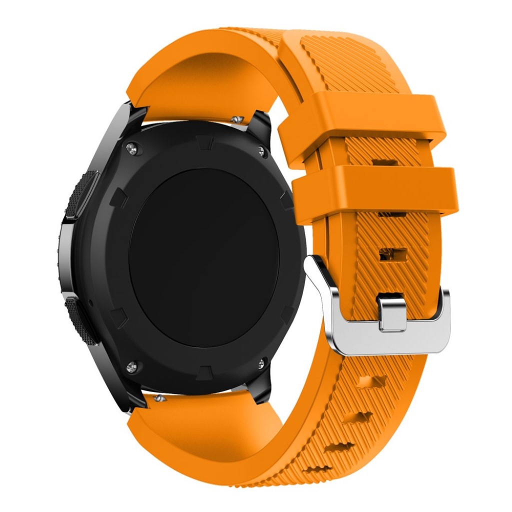 Fantastisk Samsung Gear S3 Silikone Rem - Orange#serie_10