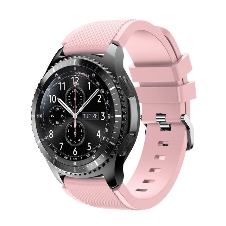Fantastisk Samsung Gear S3 Silikone Rem - Pink#serie_11