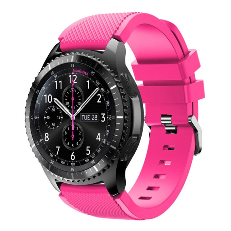 Fantastisk Samsung Gear S3 Silikone Rem - Pink#serie_12