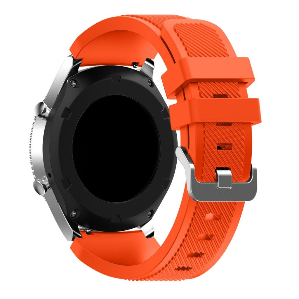Fantastisk Samsung Gear S3 Silikone Rem - Rød#serie_17