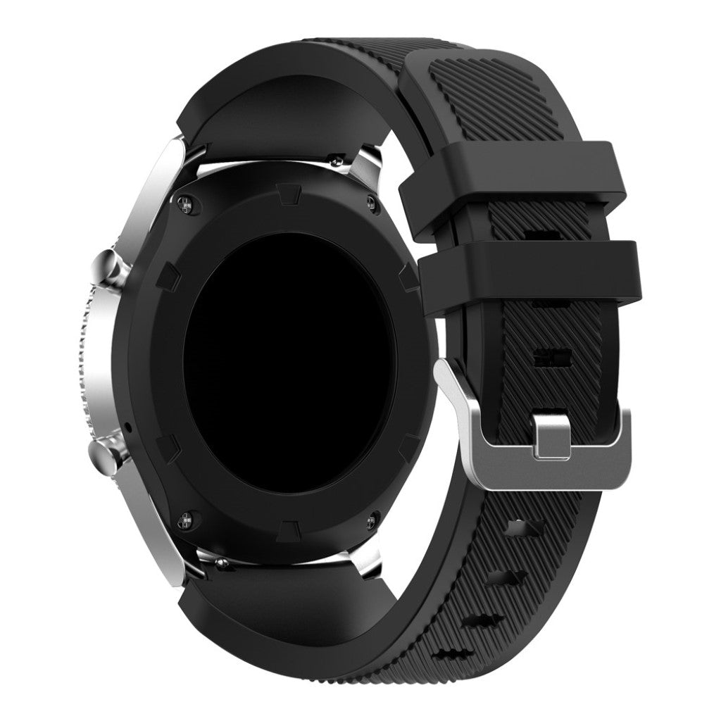 Fantastisk Samsung Gear S3 Silikone Rem - Sort#serie_18