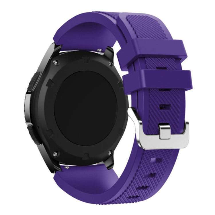 Fantastisk Samsung Gear S3 Silikone Rem - Lilla#serie_2