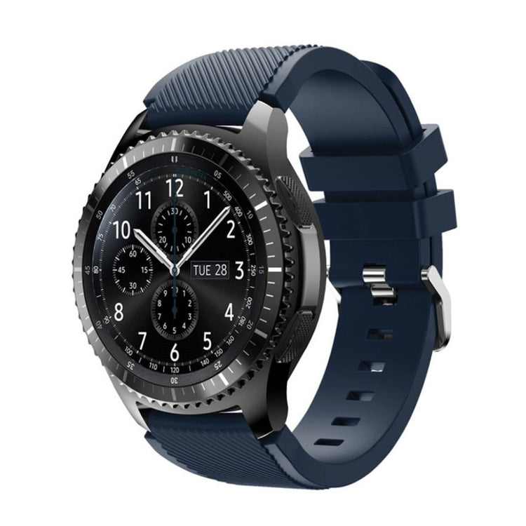 Fantastisk Samsung Gear S3 Silikone Rem - Sort#serie_3