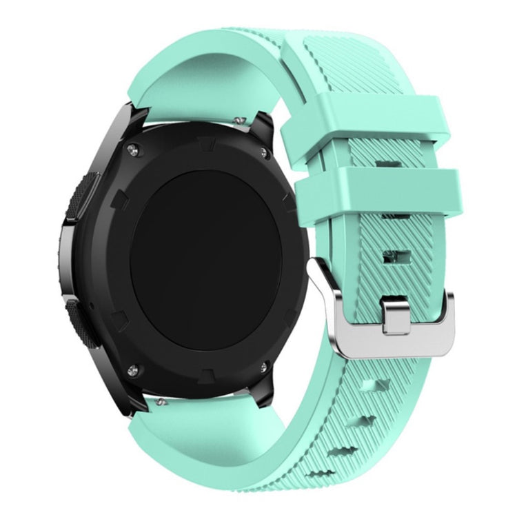 Fantastisk Samsung Gear S3 Silikone Rem - Grøn#serie_7