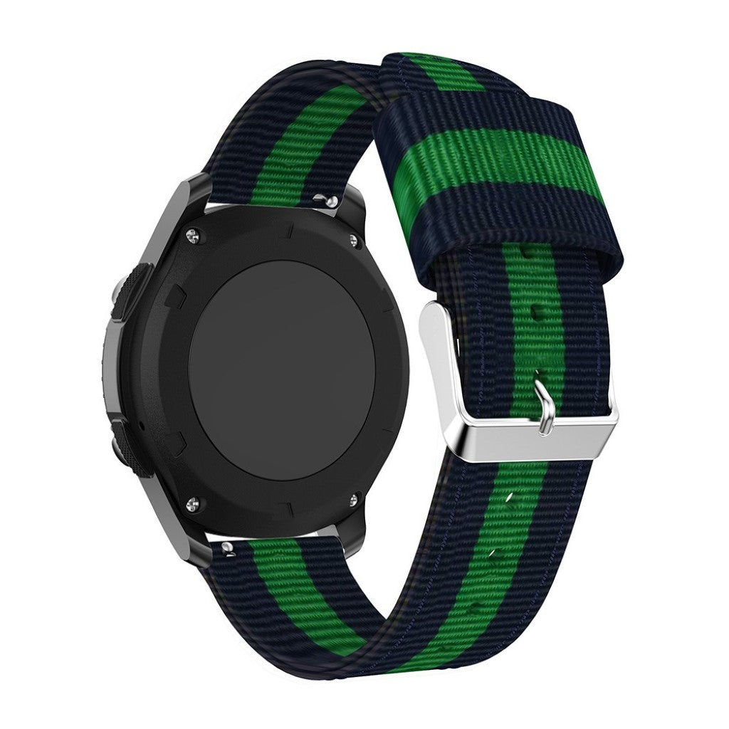Rigtigt fed Samsung Gear S3 Nylon Rem - Flerfarvet#serie_2