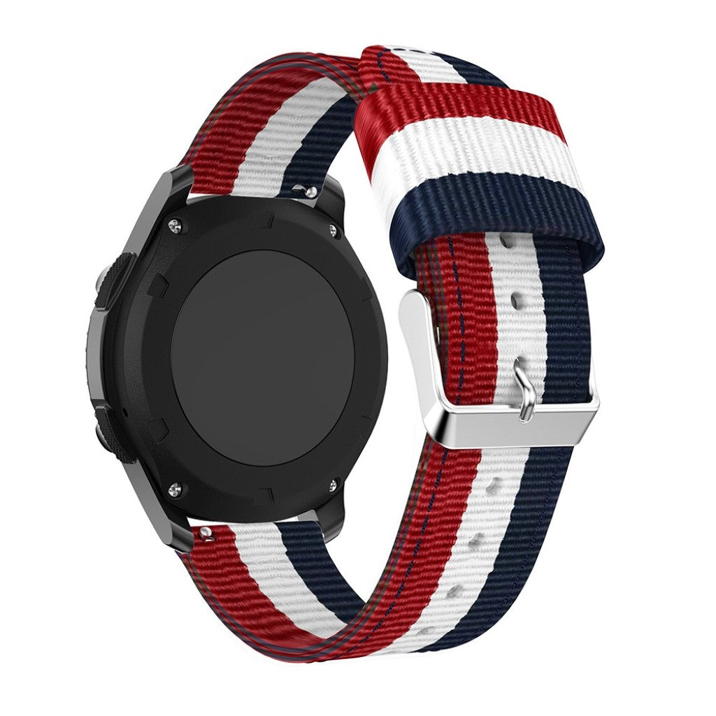 Rigtigt fed Samsung Gear S3 Nylon Rem - Flerfarvet#serie_3