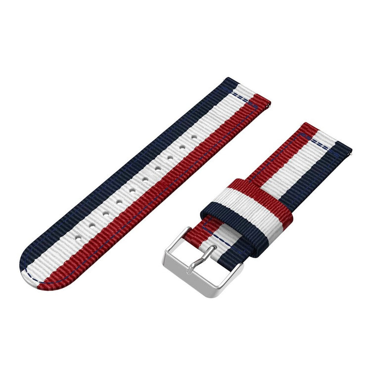 Rigtigt fed Samsung Gear S3 Nylon Rem - Flerfarvet#serie_3