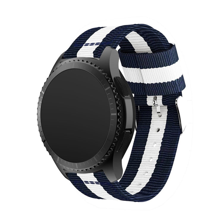Rigtigt fed Samsung Gear S3 Nylon Rem - Flerfarvet#serie_4