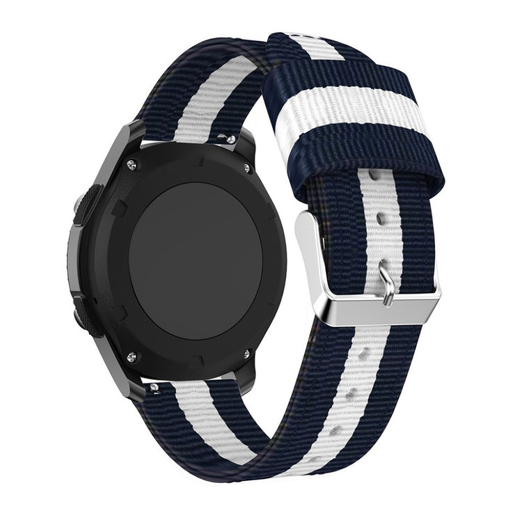 Rigtigt fed Samsung Gear S3 Nylon Rem - Flerfarvet#serie_4